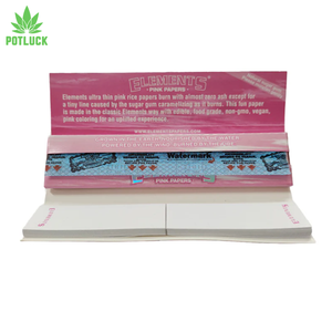 This newer vibrant design is bound to put a bit of colour in your rolls. Pink papers kingsize with tips