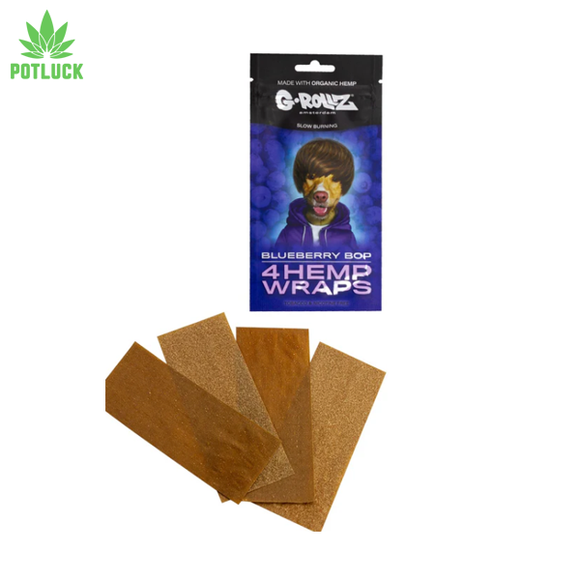 Our wraps are made from premium, organic Spanish hemp, offering exceptional tear resistance and moisture retention. Blueberry