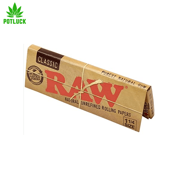 RAW | Classic 1.25 Size Rolling Papers - MyPotluck